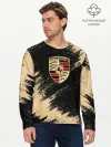 Мужской лонгслив базовый / Porsche