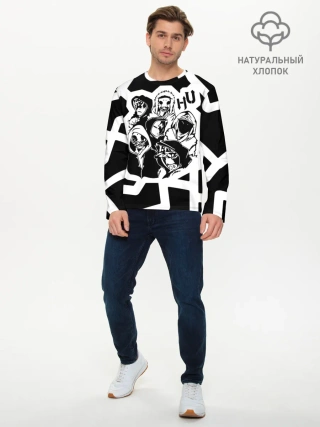 Мужской лонгслив базовый / Hollywood Undead