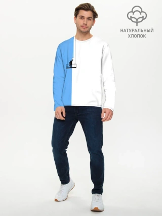 Мужской лонгслив базовый / Маляр