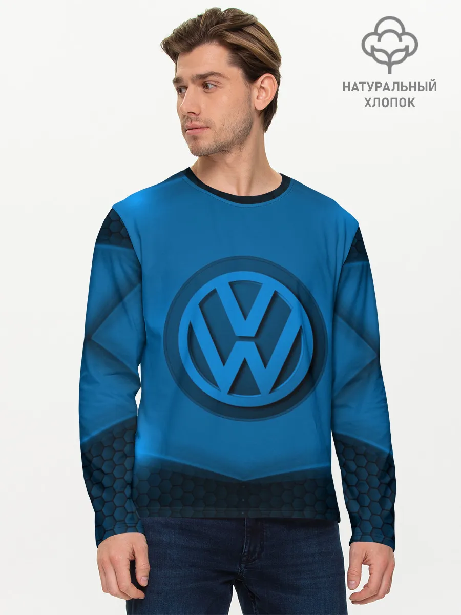 Мужской лонгслив базовый / Volkswagen SPORT