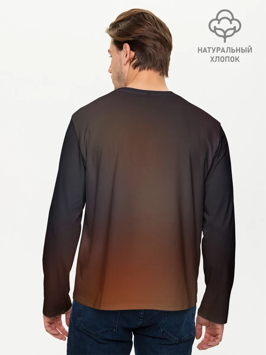 Мужской лонгслив базовый / Megumin ночная