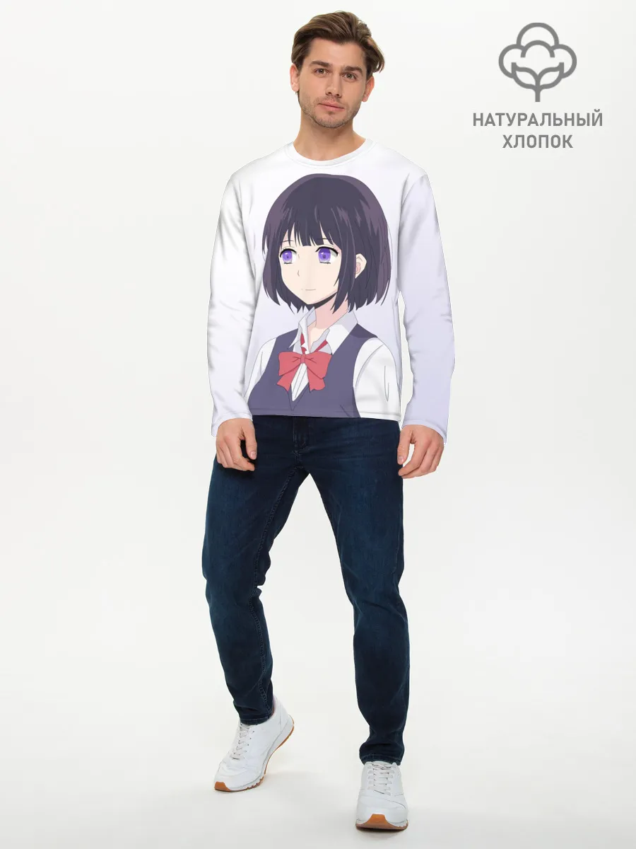 Мужской лонгслив базовый / Hanabi Yasuraoka
