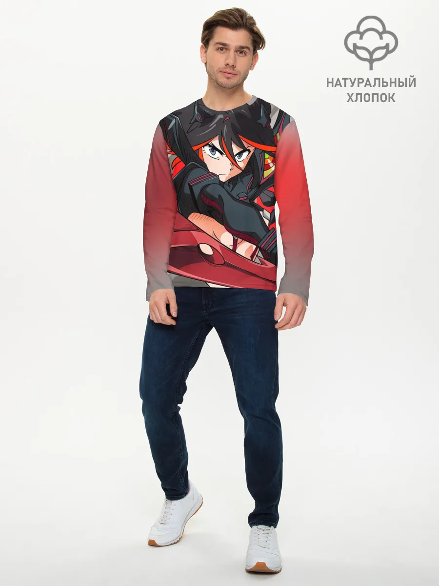 Мужской лонгслив базовый / Рюко