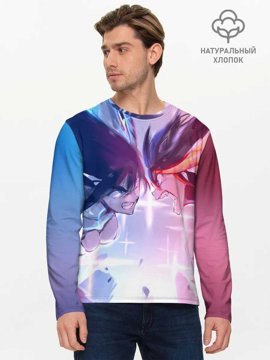 Мужской лонгслив базовый / Круши Кромсай