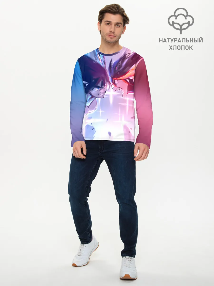 Мужской лонгслив базовый / Круши Кромсай