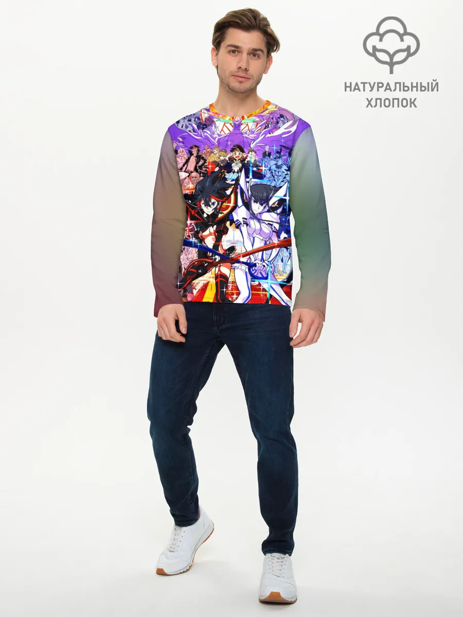 Мужской лонгслив базовый / Kill La Kill полный набор