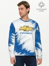 Мужской лонгслив базовый / Chevrolet