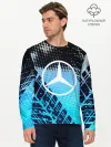 Мужской лонгслив базовый / Mercedes sport auto motors