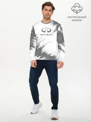 Мужской лонгслив базовый / INFINITI
