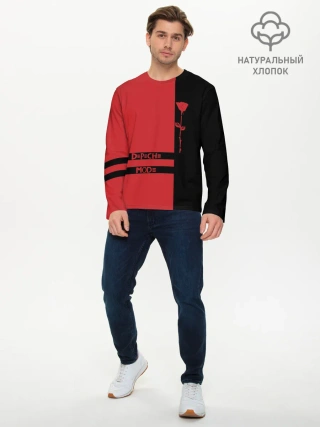 Мужской лонгслив базовый / Depeche Mode