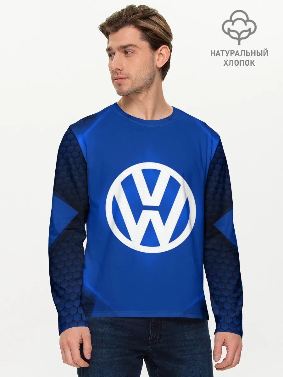 Мужской лонгслив базовый / Volkswagen SPORT