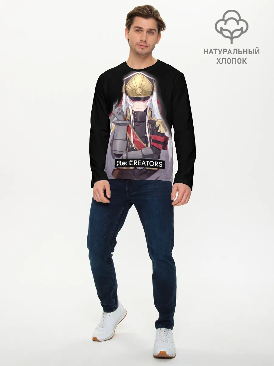 Мужской лонгслив базовый / Re:Creators 3