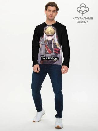 Мужской лонгслив базовый / Re:Creators 3