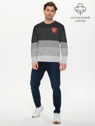 Мужской лонгслив базовый / Арсенал