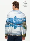 Мужской лонгслив базовый / Альпы