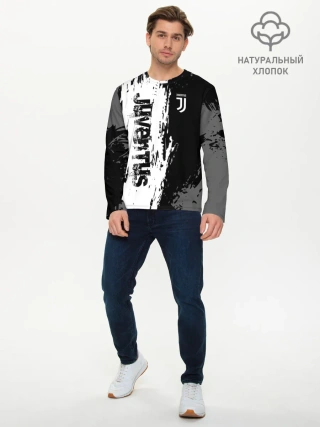 Мужской лонгслив базовый / JUVENTUS / ЮВЕНТУС