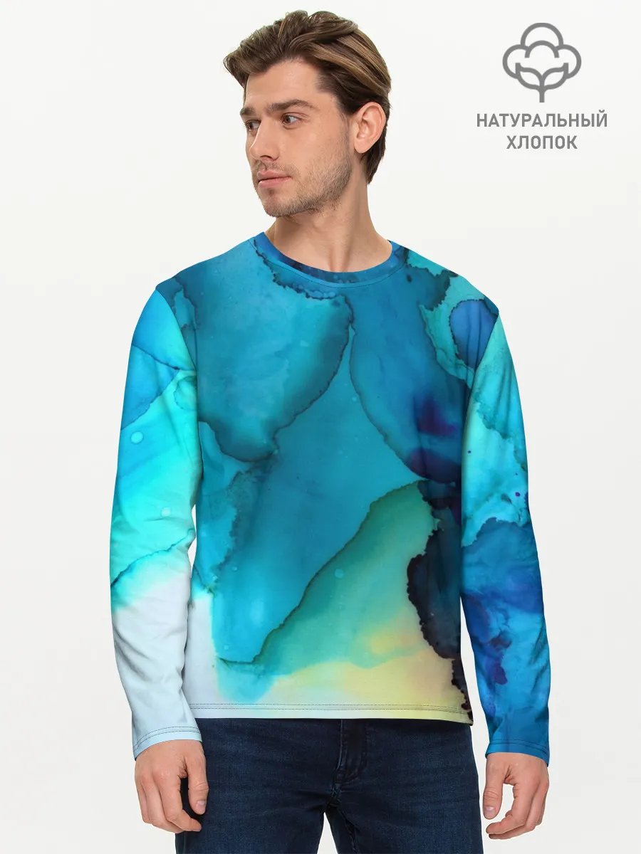 Мужской лонгслив базовый / Акриловый