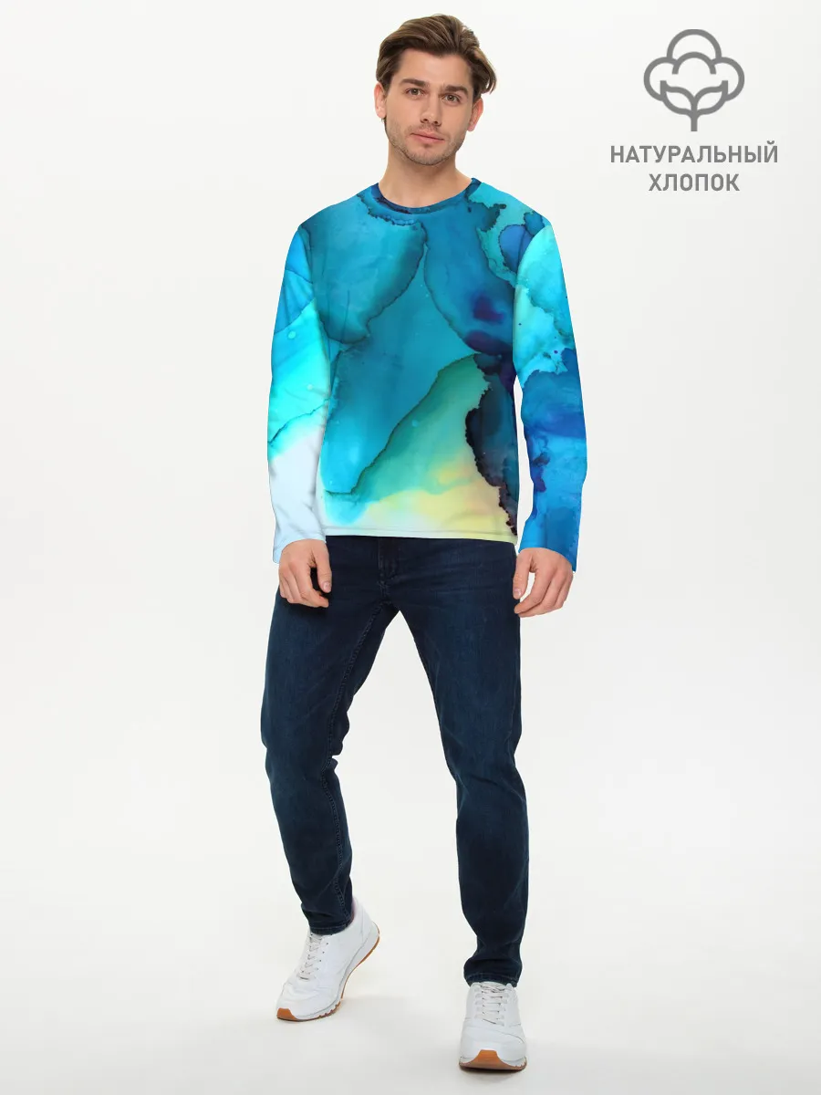 Мужской лонгслив базовый / Акриловый