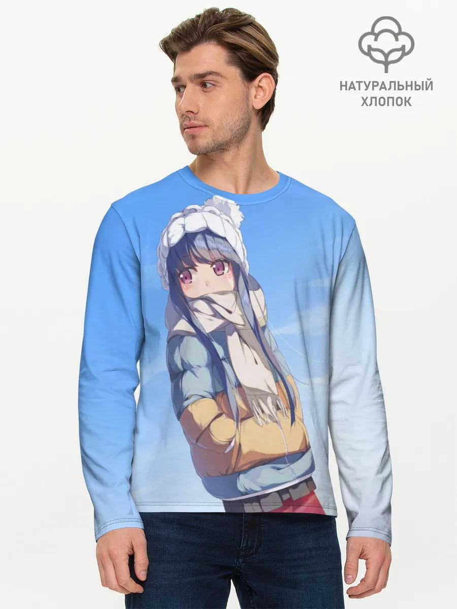 Мужской лонгслив базовый / Rin Shima