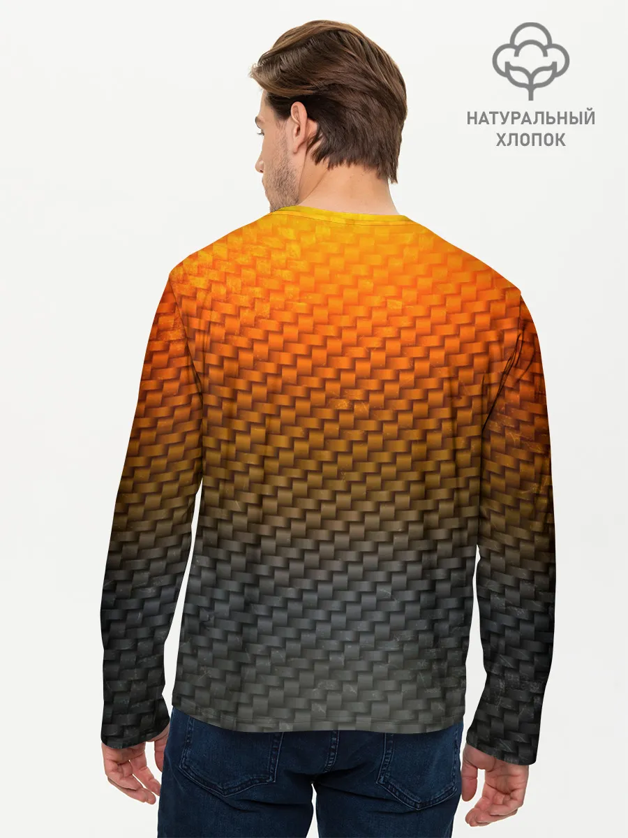 Мужской лонгслив базовый / TOYOTA COLLECTION CARBON