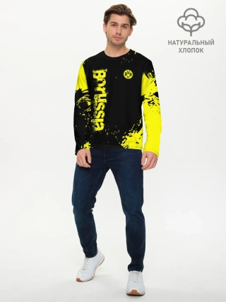 Мужской лонгслив базовый / BORUSSIA SPORT