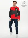 Мужской лонгслив базовый / BARCELONA SPORT RED