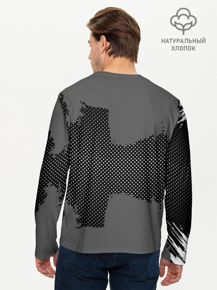 Мужской лонгслив базовый / REAL MADRID SPORT GRAY