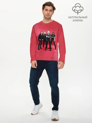 Мужской лонгслив базовый / Агата Кристи