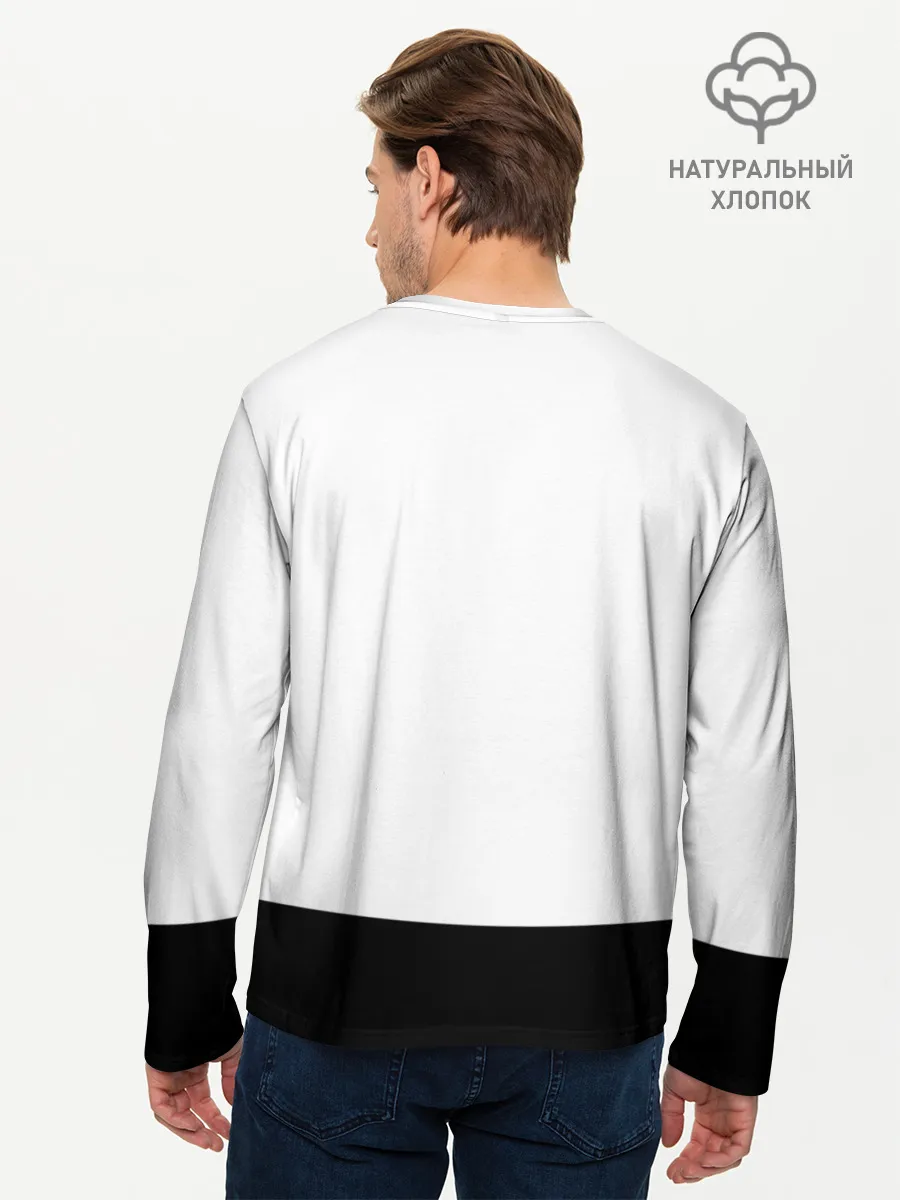 Мужской лонгслив базовый / Агата Кристи 7