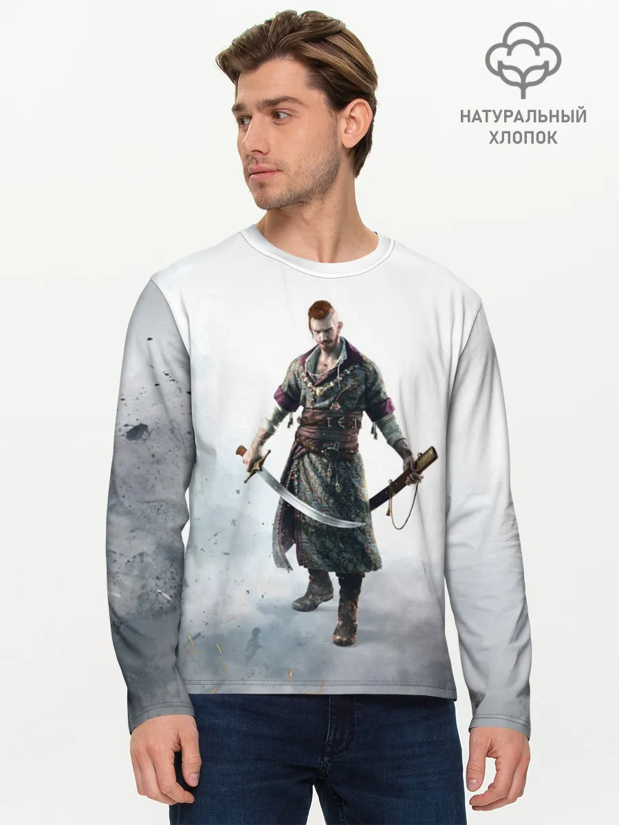 Мужской лонгслив базовый / Ольгерд