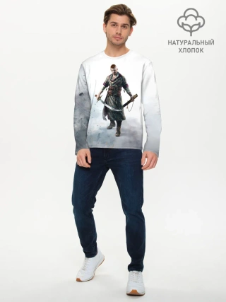 Мужской лонгслив базовый / Ольгерд