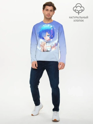 Мужской лонгслив базовый / Рем