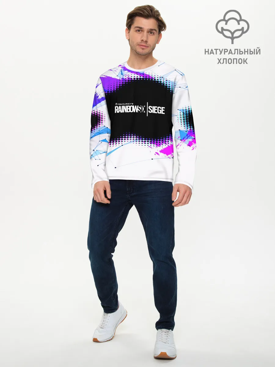 Мужской лонгслив базовый / Rainbow Six Siege