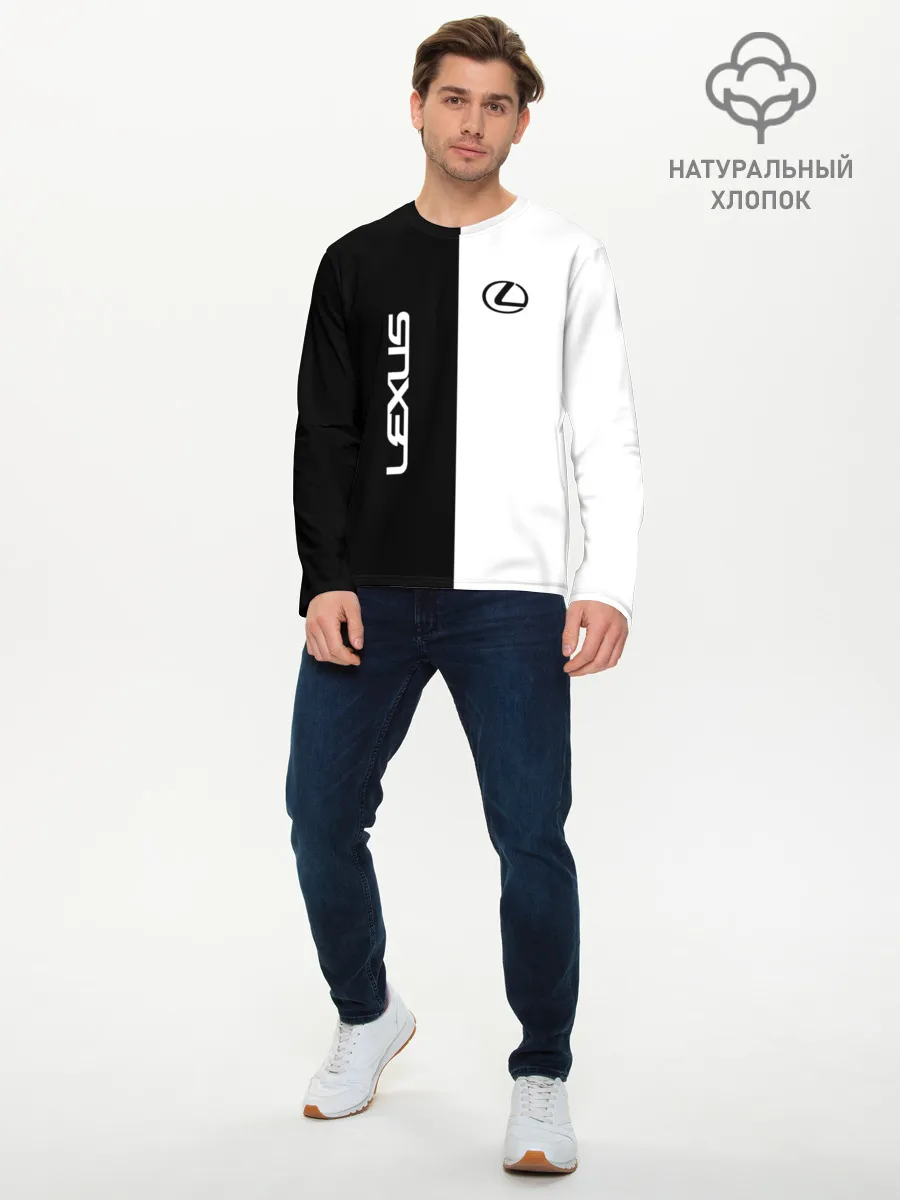 Мужской лонгслив базовый / Lexus