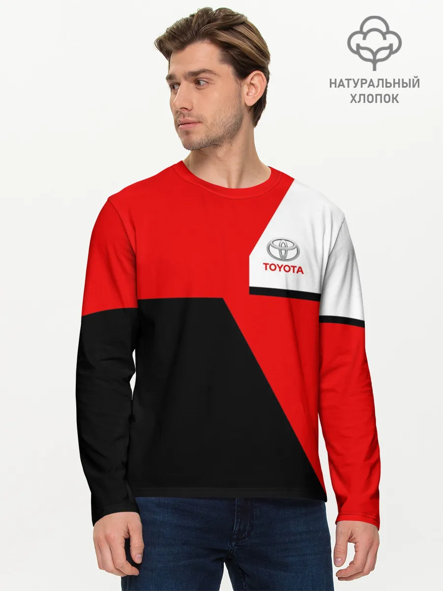 Мужской лонгслив базовый / TOYOTA | ТОЙОТА
