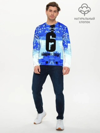 Мужской лонгслив базовый / Rainbow Six Siege