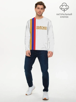 Мужской лонгслив базовый / Armenia 2