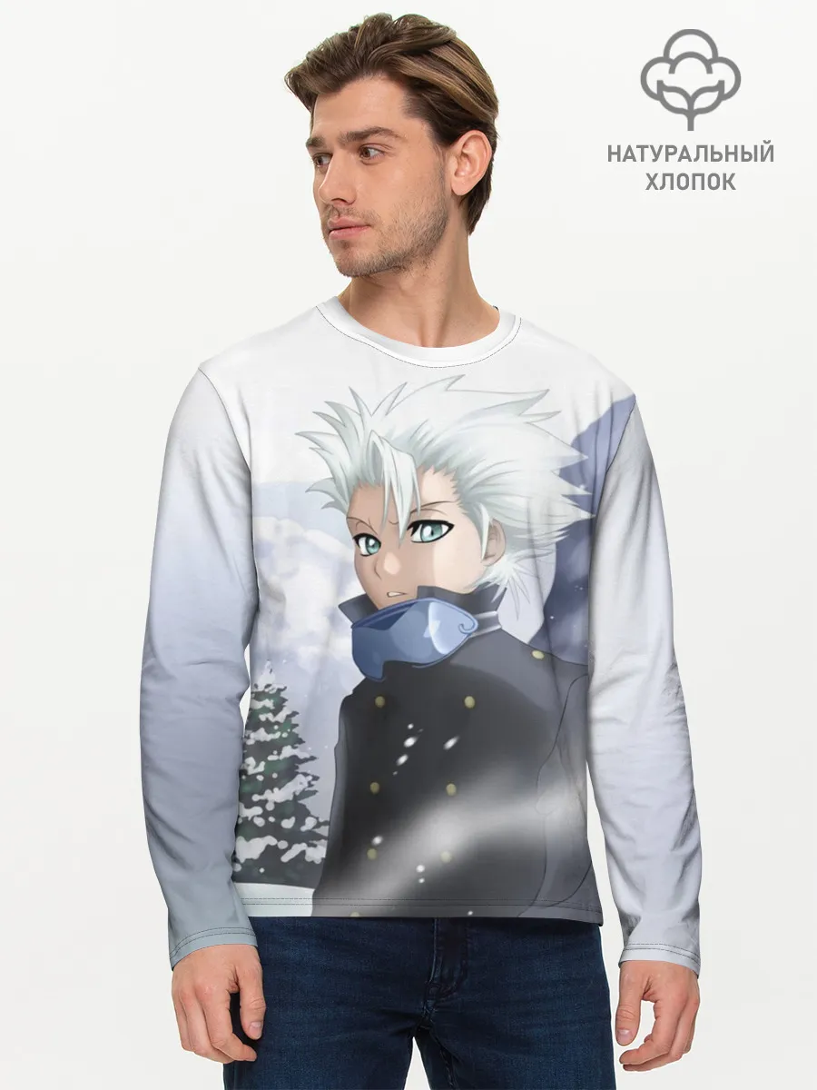Мужской лонгслив базовый / ТОШИРО ХИЦУГАЯ. BLEACH