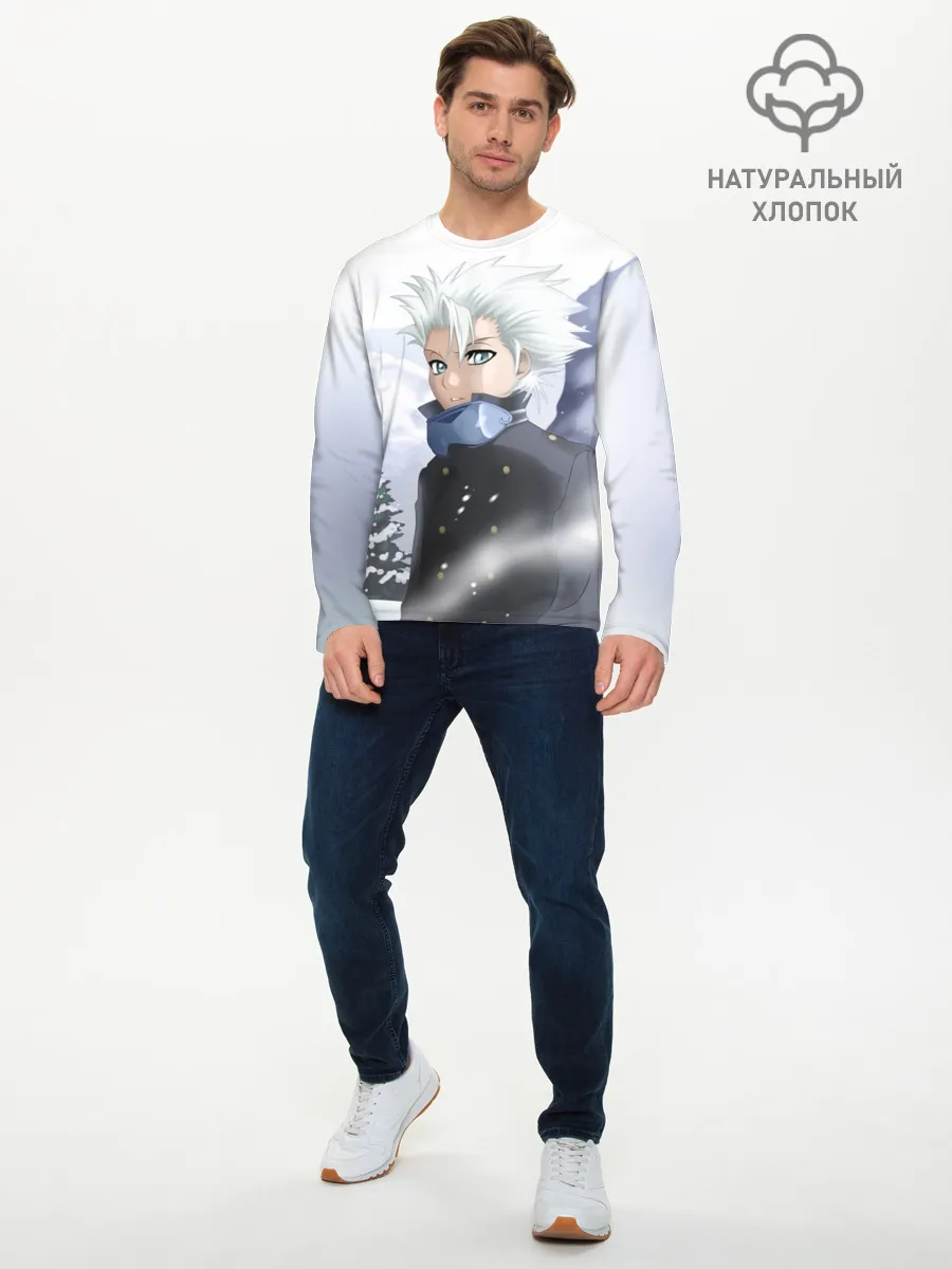 Мужской лонгслив базовый / ТОШИРО ХИЦУГАЯ. BLEACH