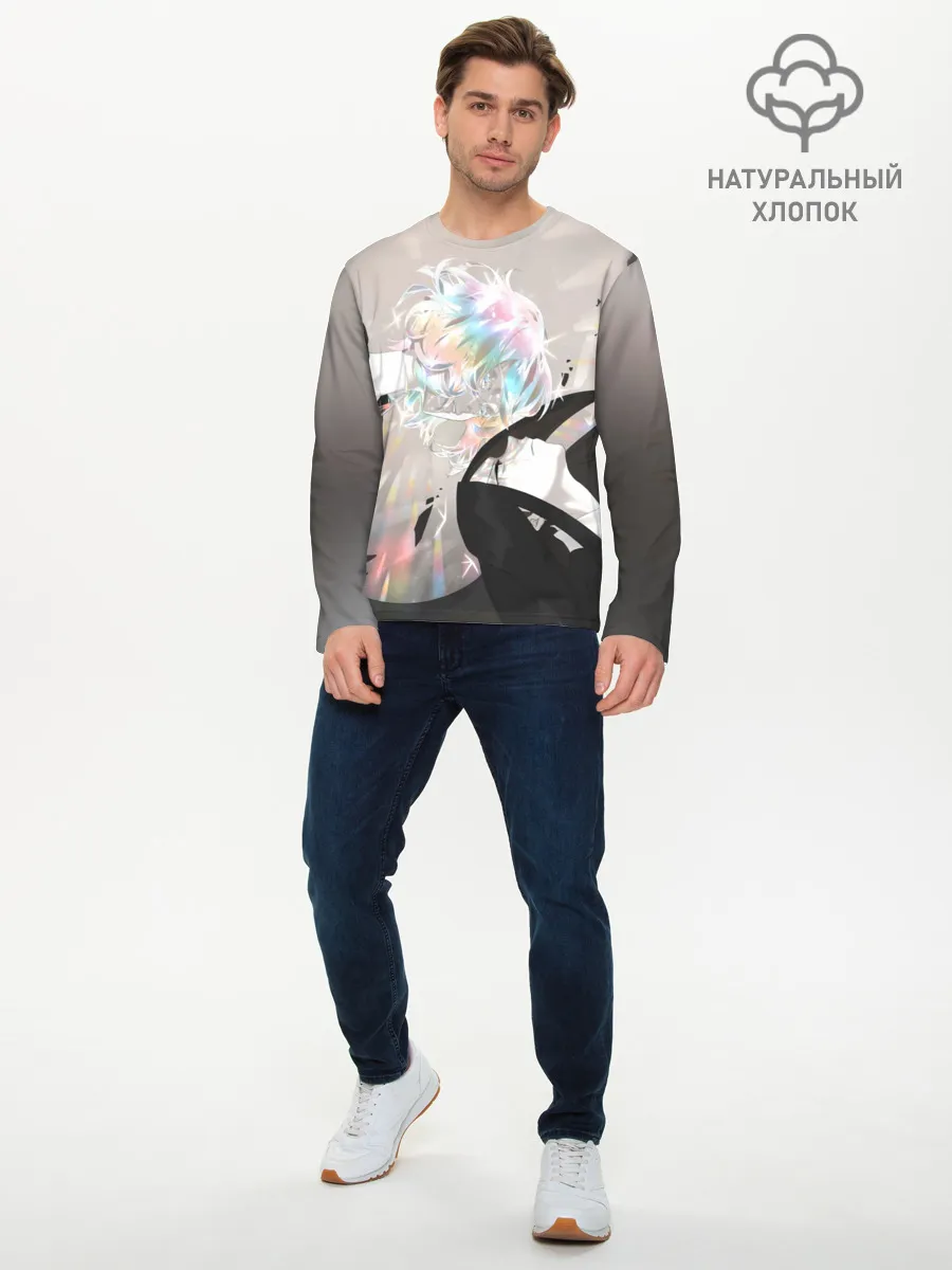 Мужской лонгслив базовый / Houseki no Kuni
