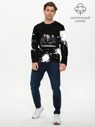 Мужской лонгслив базовый / Группа OOMPH!