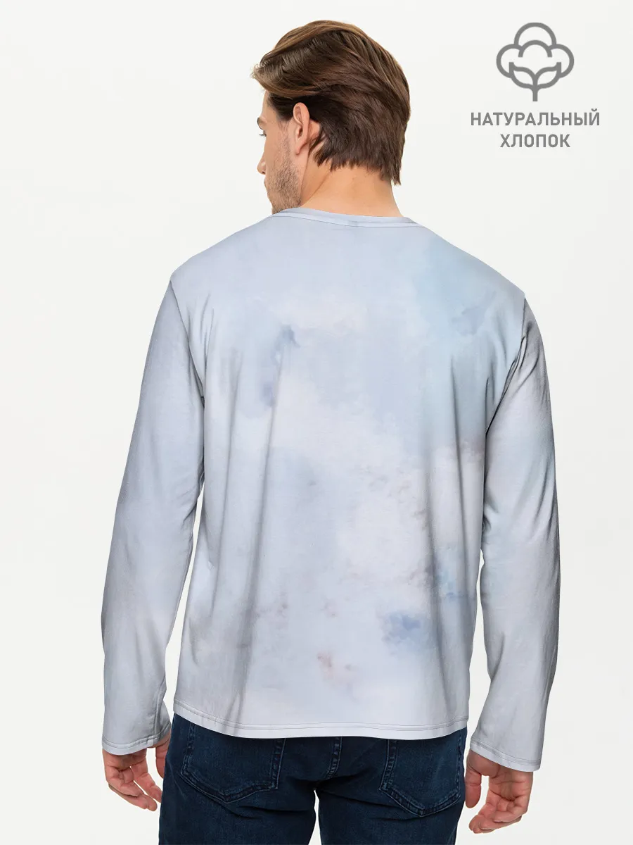 Мужской лонгслив базовый / Лермонтов Михаил