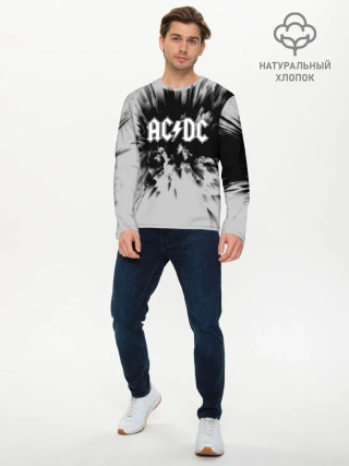 Мужской лонгслив базовый / AC/DC