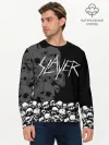 Мужской лонгслив базовый / Slayer Black
