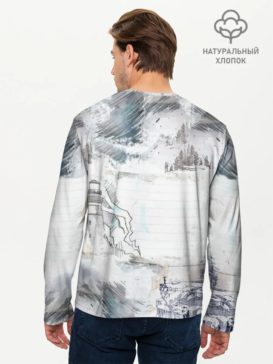 Мужской лонгслив базовый / Max. Life is Strange.