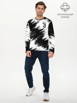 Мужской лонгслив базовый / Juventus