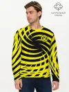 Мужской лонгслив базовый / FC Borussia Dortmund