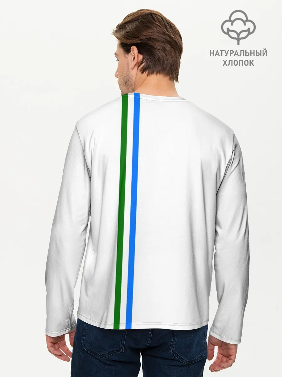 Мужской лонгслив базовый / Башкортостан