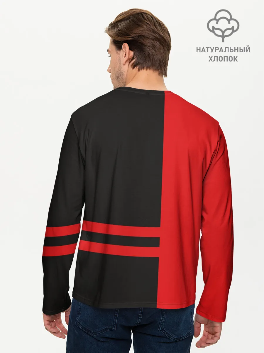 Мужской лонгслив базовый / Dodge