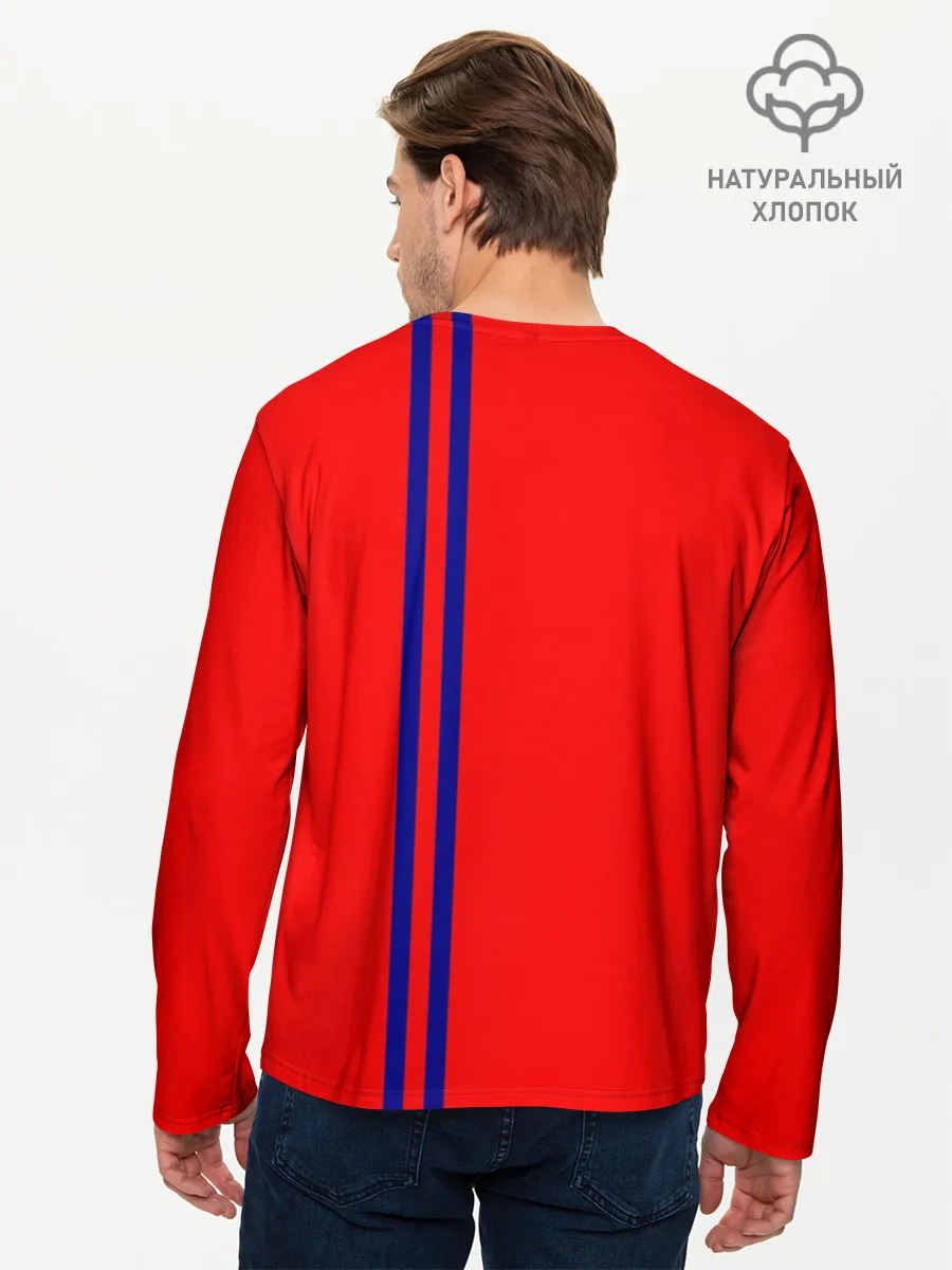 Мужской лонгслив базовый / Волгоградская область